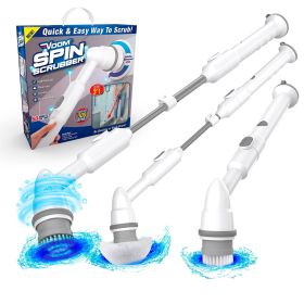 Cordless Scrubbing Brush  Powerful Heavy Duty & All Purpose Rechargeable