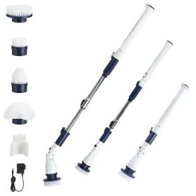 Power Spin Scrubber  Electric Cleaning Brush with Adjustable Head