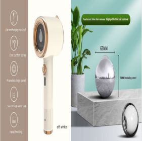 Mini Portable Handheld Garment Steamer Fabric Steam Iron For Clothes Travel Home Appliances Vertical US Plug Ironing Machine (Option: Beige set-Eu-1PCS)