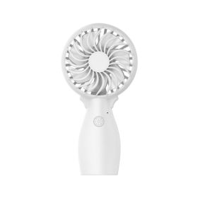 Handheld Fan For Dorm Study, Participation In Exhibitions, Gardening Work, And Pet Care. (Color: White)